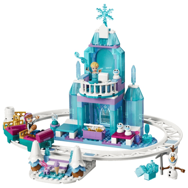 Constructor LEGO Elsa's Ice Castle & Snow Ride Adventure Scenă din film/ Blue photo 2