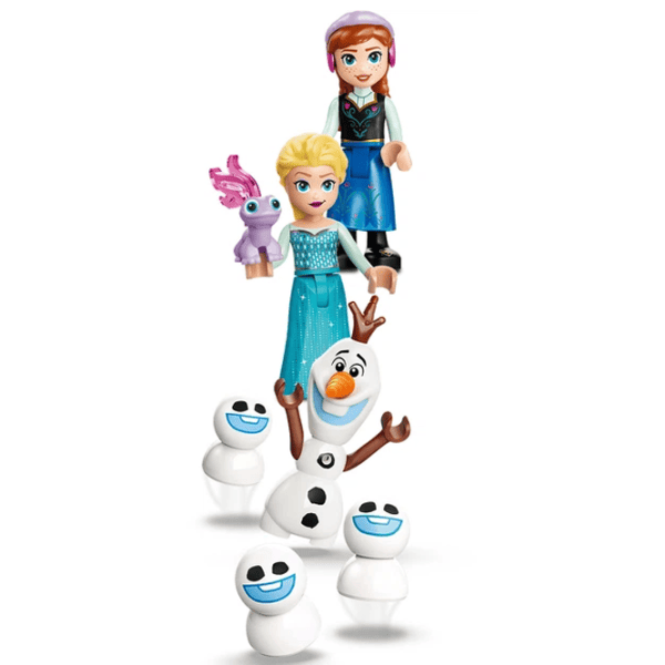 Constructor LEGO Elsa's Ice Castle & Snow Ride Adventure Scenă din film/ Blue photo 3