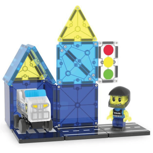 Constructor Magna-Tiles Police Patrol Clasic/ Blue photo 4
