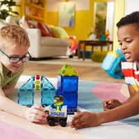 Constructor Magna-Tiles Police Patrol Clasic/ Blue photo 7