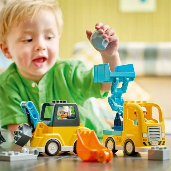 Constructor LEGO Construction Vehicles Transport/ Yellow photo 8