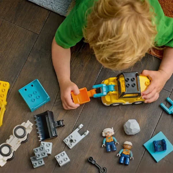 Constructor LEGO Construction Vehicles Transport/ Yellow photo 9