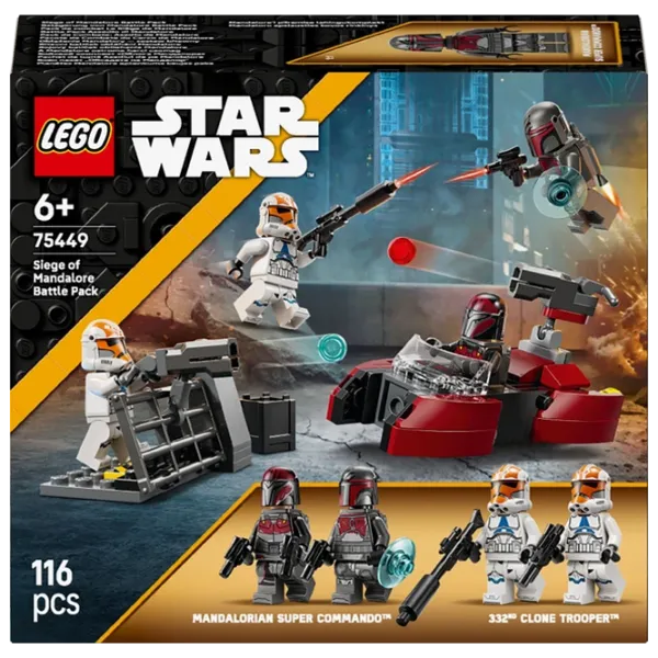 Constructor LEGO Siege of Mandalore Battle Pack Scenă din film/ Multicolor photo 1