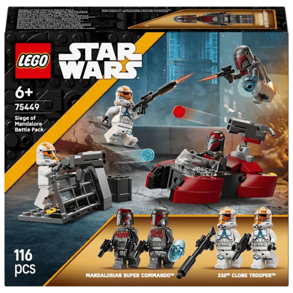 Constructor LEGO Siege of Mandalore Battle Pack Scenă din film/ Multicolor photo 1