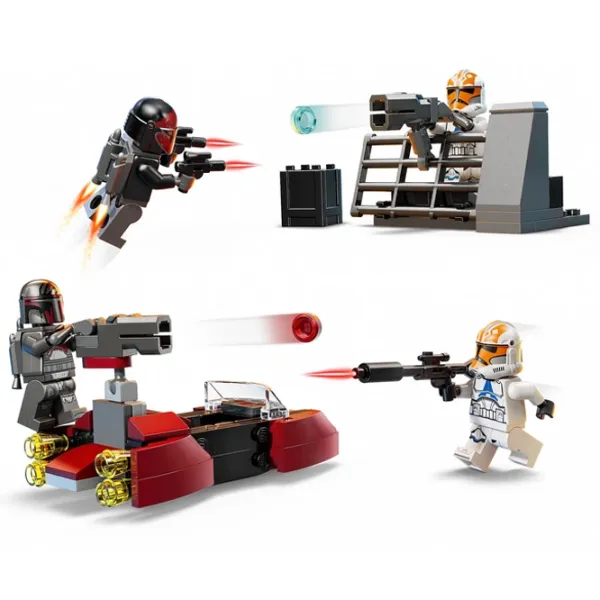 Constructor LEGO Siege of Mandalore Battle Pack Scenă din film/ Multicolor photo 3