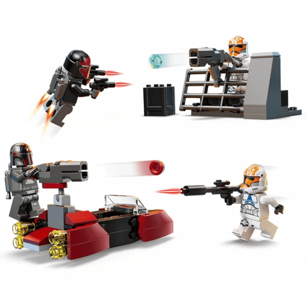 Constructor LEGO Siege of Mandalore Battle Pack Scenă din film/ Multicolor photo 3