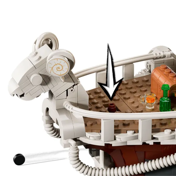Constructor LEGO The Going Merry Pirate Ship Scenă din film/ Brown photo 3