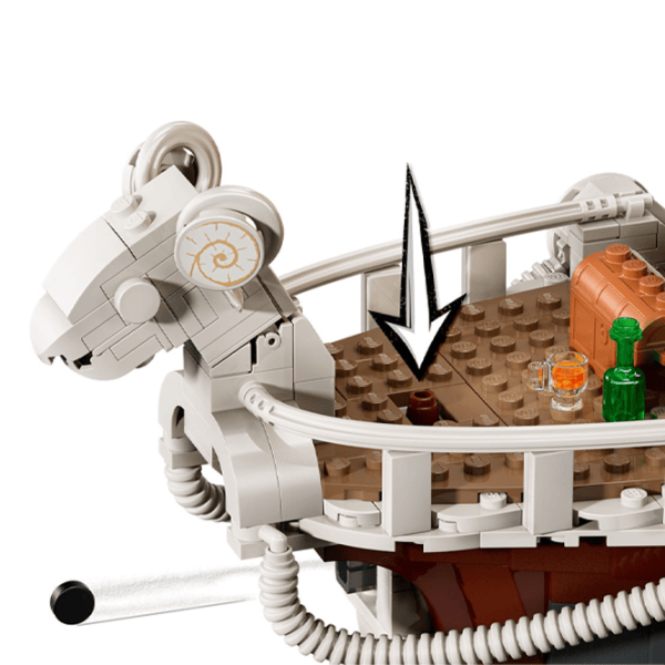 Constructor LEGO The Going Merry Pirate Ship Scenă din film/ Brown photo 3