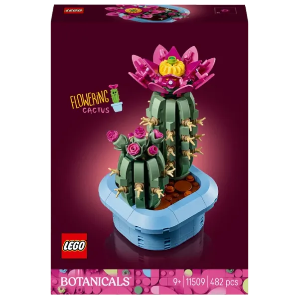 Constructor LEGO Flowering Cactus Flori/ Green photo 1