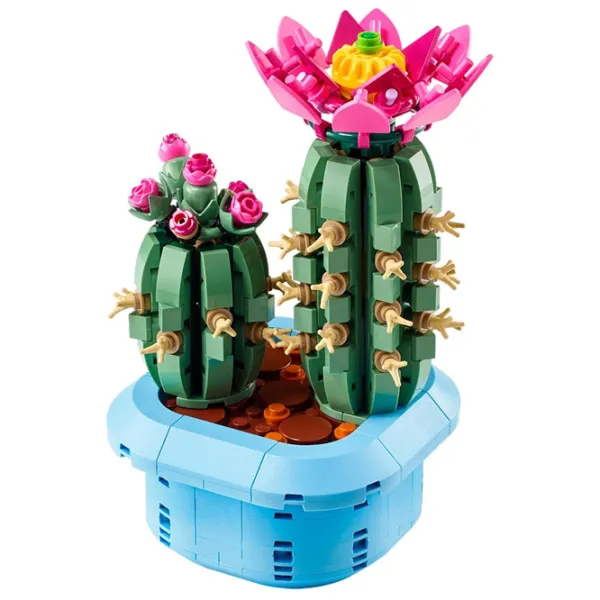 Constructor LEGO Flowering Cactus Flori/ Green photo 2