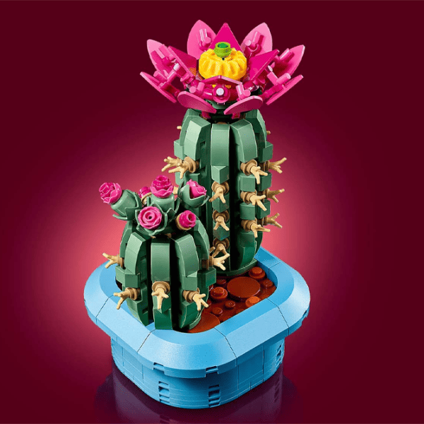 Constructor LEGO Flowering Cactus Flori/ Green photo 6