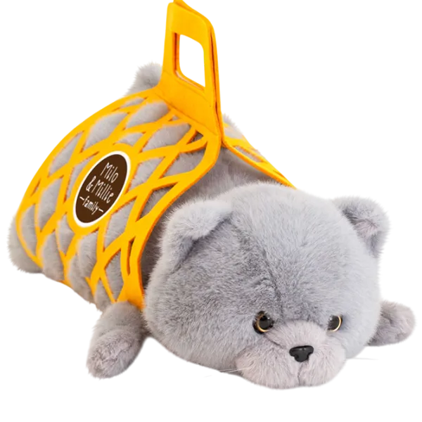 Jucărie moale Orange Toys Milo B1002/56  / Gray photo 1