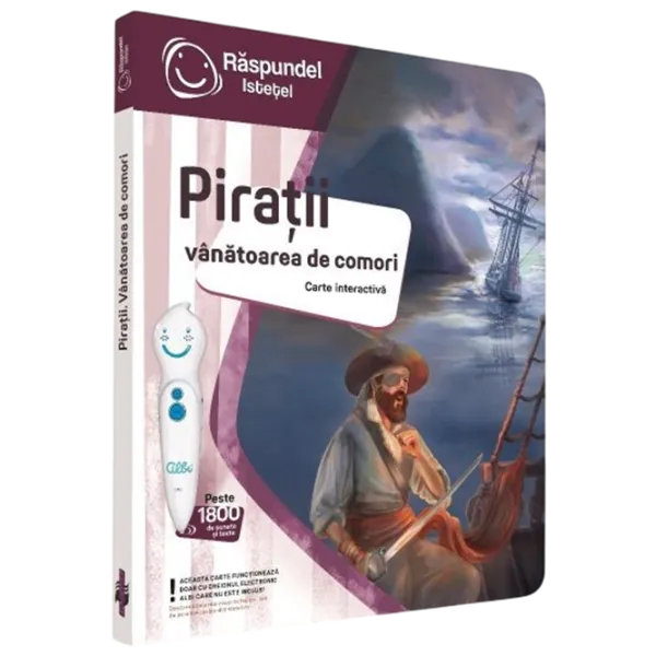 Carte educativă Raspundel Istetel Pirates 5+/ Dezvoltare photo 1