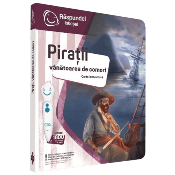 Carte educativă Raspundel Istetel Pirates 5+/ Dezvoltare photo 1