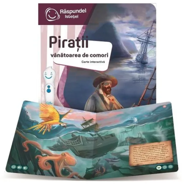 Carte educativă Raspundel Istetel Pirates 5+/ Dezvoltare photo 2