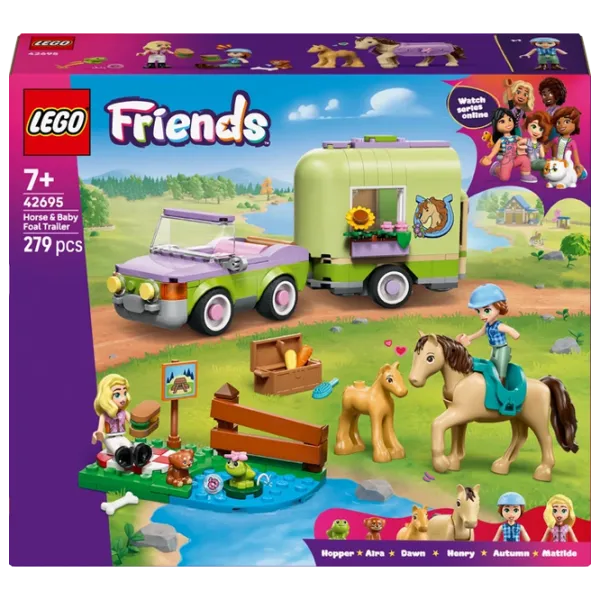 Конструктор LEGO Horse & Baby Foal Trailer Классический/ Разноцветный photo 1