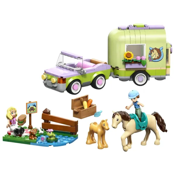 Конструктор LEGO Horse & Baby Foal Trailer Классический/ Разноцветный photo 2