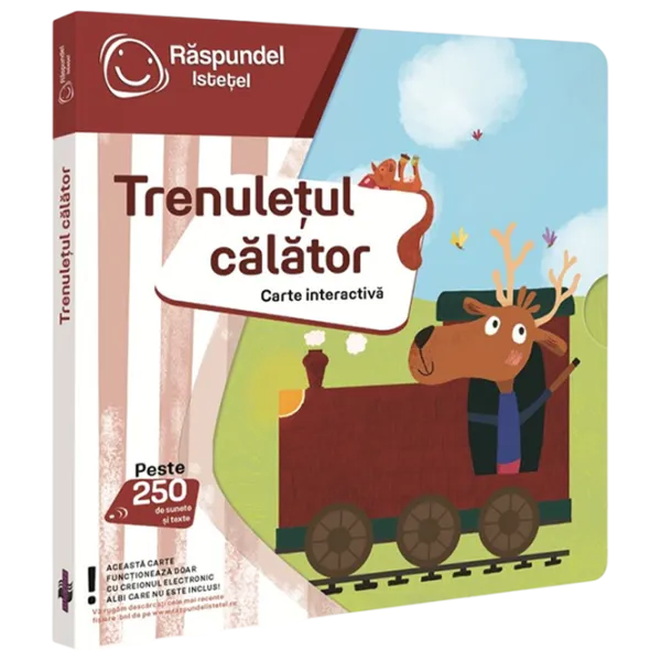 Carte educativă Raspundel Istetel Train 5+/ Dezvoltare photo 1
