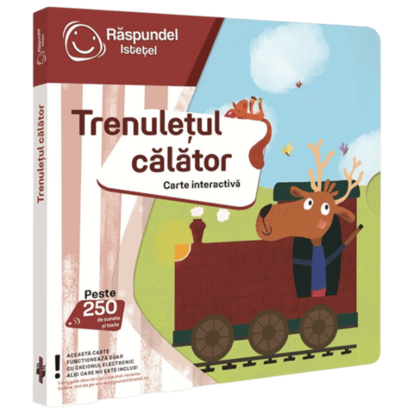 Carte educativă Raspundel Istetel Train 5+/ Dezvoltare photo 1
