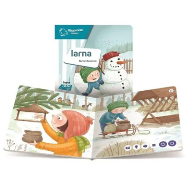 Carte educativă Raspundel Istetel Winter 5+/ Dezvoltare photo 2