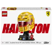 Constructor LEGO Scuderia Ferrari HP Lewis Hamilton Helmet Clasic/ Gold