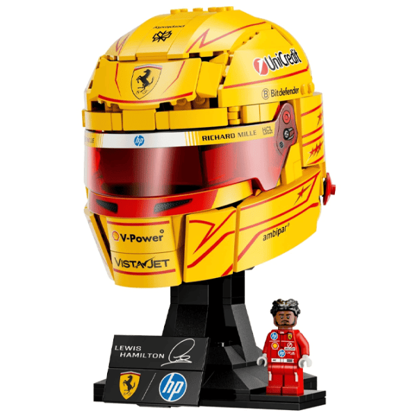 Конструктор LEGO Scuderia Ferrari HP Lewis Hamilton Helmet Классический/ Золото photo 2