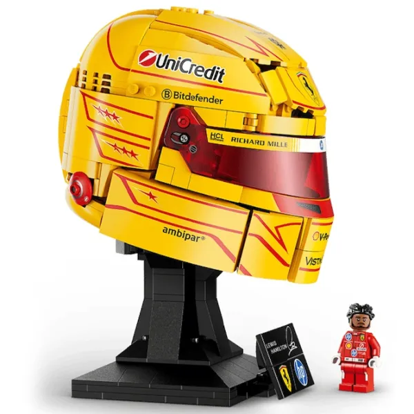 Конструктор LEGO Scuderia Ferrari HP Lewis Hamilton Helmet Классический/ Золото photo 3