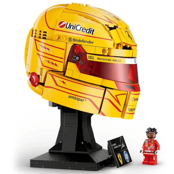 Конструктор LEGO Scuderia Ferrari HP Lewis Hamilton Helmet Классический/ Золото photo 3