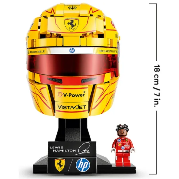 Конструктор LEGO Scuderia Ferrari HP Lewis Hamilton Helmet Классический/ Золото photo 5
