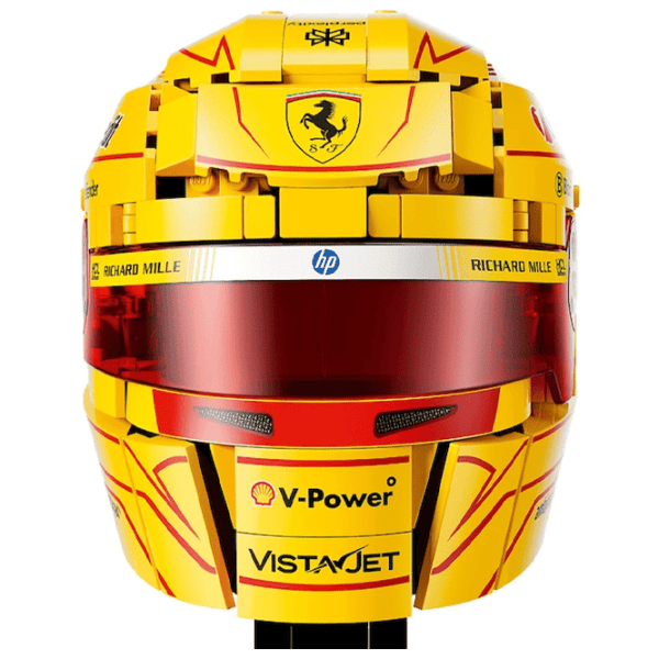 Конструктор LEGO Scuderia Ferrari HP Lewis Hamilton Helmet Классический/ Золото photo 6