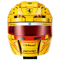 Constructor LEGO Scuderia Ferrari HP Lewis Hamilton Helmet Clasic/ Gold photo 6