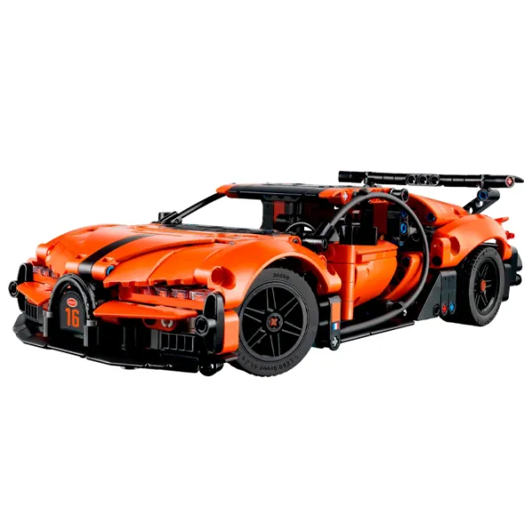 Constructor LEGO Bugatti Chiron Pur Sport Mașină/ Orange photo 2