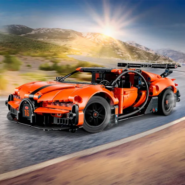 Constructor LEGO Bugatti Chiron Pur Sport Mașină/ Orange photo 6