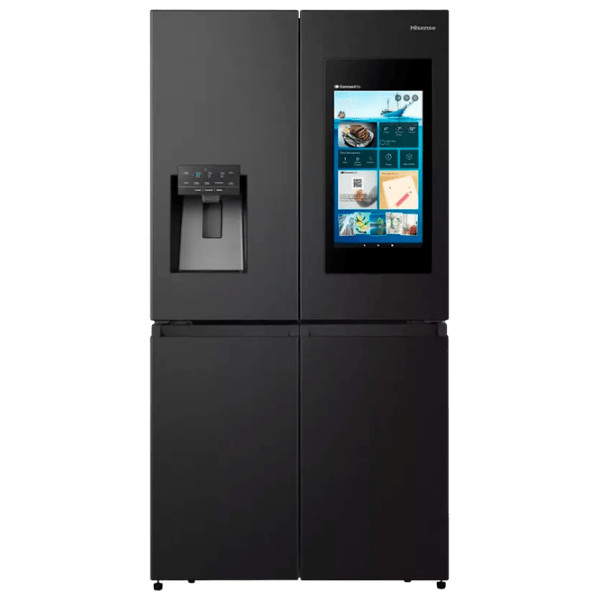 Frigider Hisense RQ760N4IFE cu congelator jos 577 l / 178.5 cm / Black photo 1