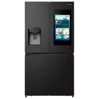 Frigider Hisense RQ760N4IFE cu congelator jos 577 l / 178.5 cm / Black