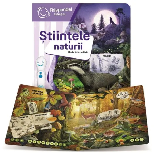 Carte educativă Raspundel Istetel Playful Natural Science 5+/ Dezvoltare photo 2