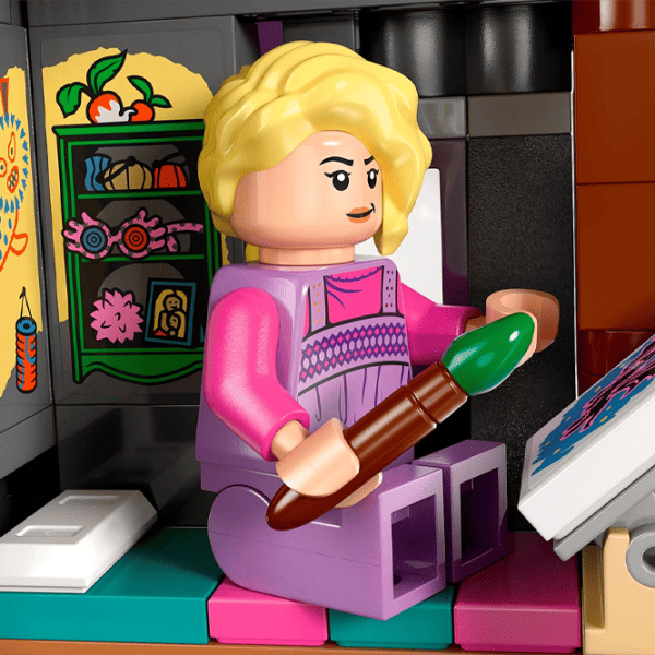 Constructor LEGO Luna Lovegood's House Scenă din film/ Gray photo 8