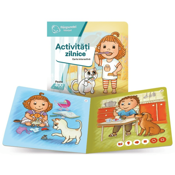 Carte educativă Raspundel Istetel Daily Routines 5+/ Dezvoltare photo 2