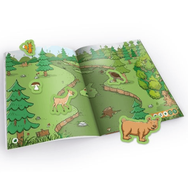 Carte educativă Raspundel Istetel Stickerbook Animals 5+/ Dezvoltare photo 2