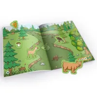Carte educativă Raspundel Istetel Stickerbook Animals 5+/ Dezvoltare photo 2