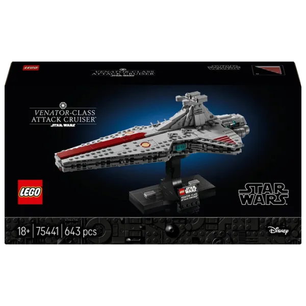 Constructor LEGO Venator-Class Attack Cruiser Clasic/ Gray photo 1