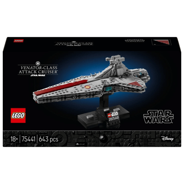 Constructor LEGO Venator-Class Attack Cruiser Clasic/ Gray photo 1