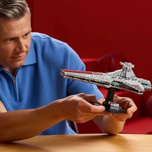 Constructor LEGO Venator-Class Attack Cruiser Clasic/ Gray photo 5