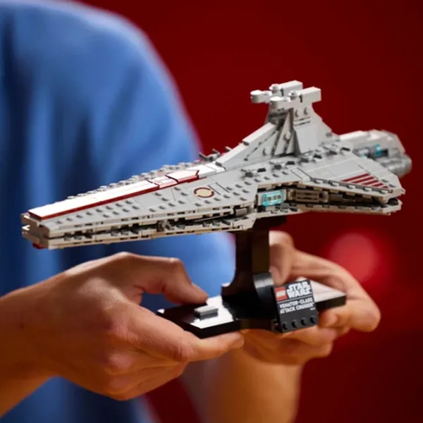 Constructor LEGO Venator-Class Attack Cruiser Clasic/ Gray photo 7
