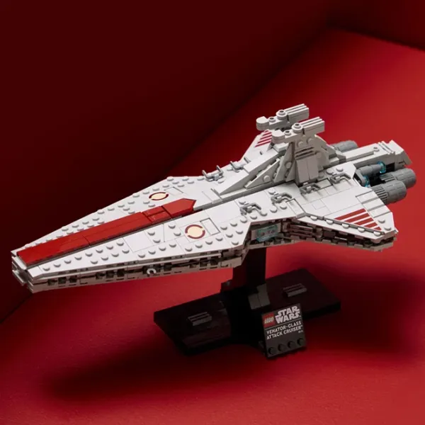 Constructor LEGO Venator-Class Attack Cruiser Clasic/ Gray photo 10