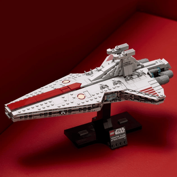 Constructor LEGO Venator-Class Attack Cruiser Clasic/ Gray photo 10