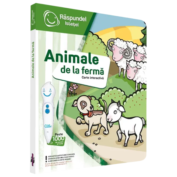 Carte educativă Raspundel Istetel Animals on the farm 5+/ Dezvoltare photo 1