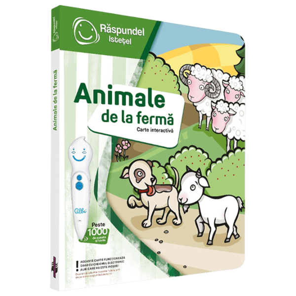 Carte educativă Raspundel Istetel Animals on the farm 5+/ Dezvoltare photo 1