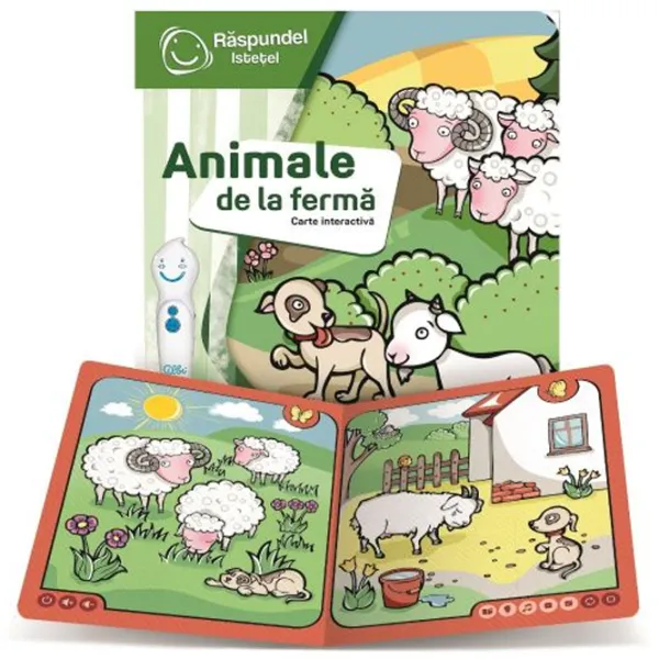 Carte educativă Raspundel Istetel Animals on the farm 5+/ Dezvoltare photo 2