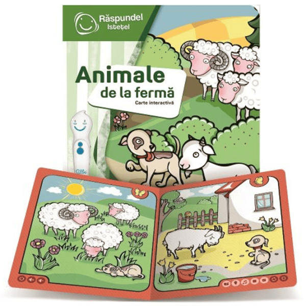 Carte educativă Raspundel Istetel Animals on the farm 5+/ Dezvoltare photo 2